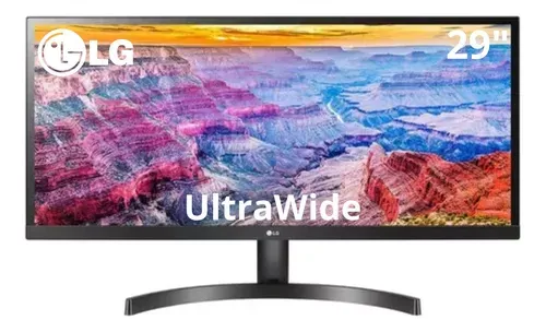 Monitor 29'' Led Full Hd Ultrawide 29wl500 Hdmi Hdr Ips Lg Cor Preto 100v/240v